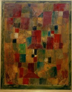 秋の日当たりの良い場所 作： Paul Klee